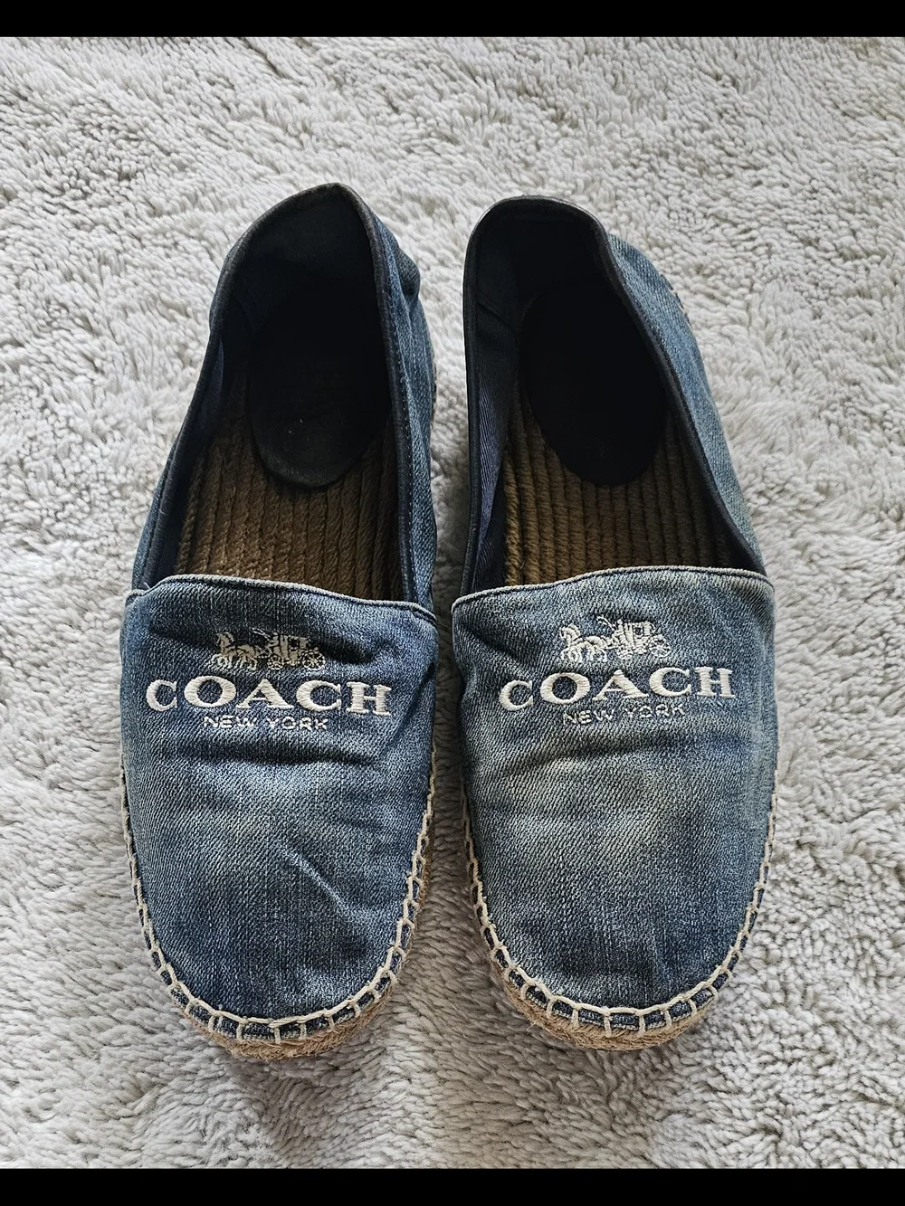 Coach Denim Shoes 8.5